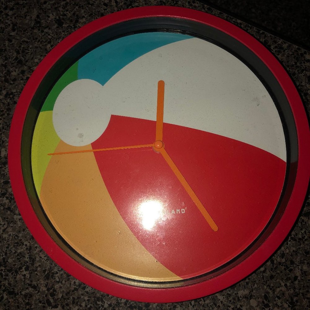 Beach Ball Clock